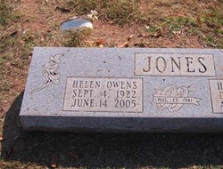 Helen Juanita <I>Owens</I> Jones 