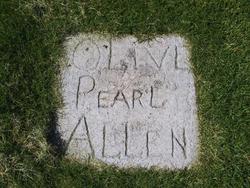 Olive Pearl Allen 