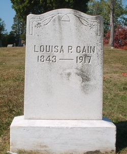 Louisa Marie <I>Piercy</I> Cain 
