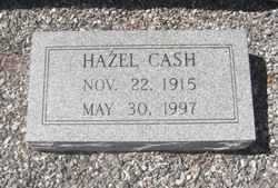 Margaret Hazel “Hazel” Cash 