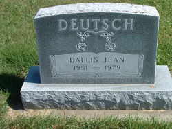 Dallis Jean <I>Hansman</I> Deutsch 