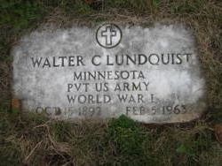 Walter Charles Lundquist 