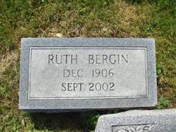 Ruth <I>Sanders</I> Bergin 