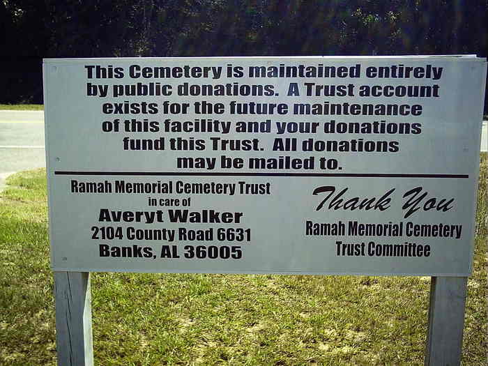 Ramah Primitive Baptist Church Cemetery