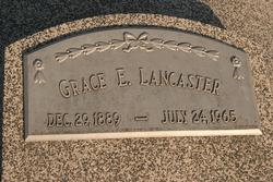 Grace E <I>Shoup</I> Lancaster 