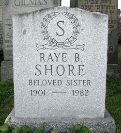 Raye <I>Steinberg</I> Shore 