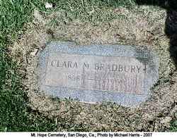 Clara M Bradbury 
