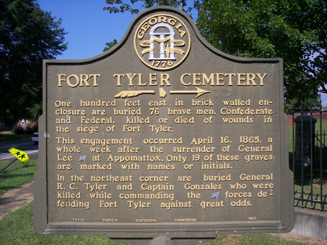 Fort Tyler Cemetery #1