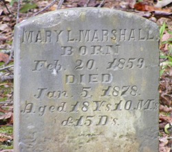 Mary Lillie Marshall 