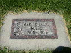 Myrtle Irene Boyce 