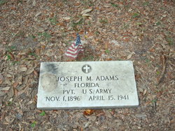 Joseph M Adams 