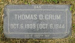 Thomas D “Dan” Crum 