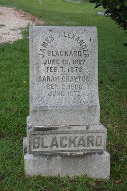 Lieutenant James Alexander Blackard 