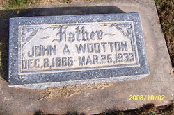 John Alma Wootton 