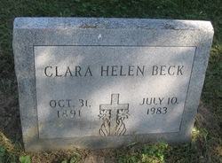 Clara Helen “Taunte” Beck 