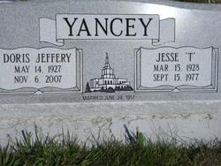 Jesse T Yancey 