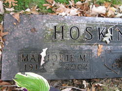 Marjorie M. <I>Cooley</I> Hoskins 