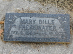 Mary Adeline <I>Bills</I> Freshwater 