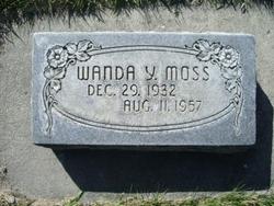 Wanda <I>Yancey</I> Moss 