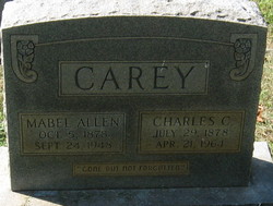 Mabel <I>Allen</I> Carey 