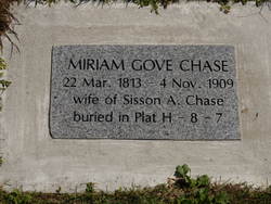 Miriam <I>Gove</I> Chase 