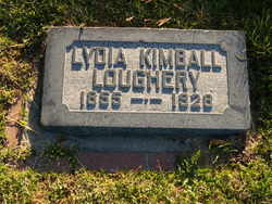 Lydia Holmes <I>Kimball</I> Loughery 