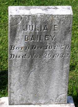 Julia E. <I>Renn</I> Bailey 