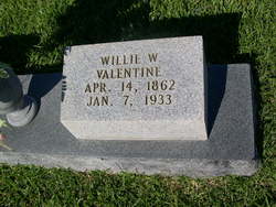 William Wiltshire “Willie” Valentine 