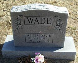 Abner David Wade 