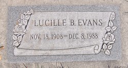 Lucille Love <I>Blamires</I> Evans 