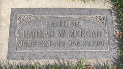 Hannah <I>Weaver</I> Morgan 