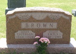 Emily Elizabeth <I>Mayfield</I> Brown 