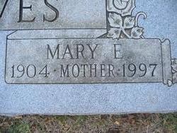 Mary Edith <I>Adams</I> Graves 