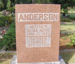 Selma Marie <I>Adolphson</I> Anderson 
