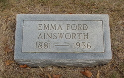 Emma <I>Ford</I> Ainsworth 