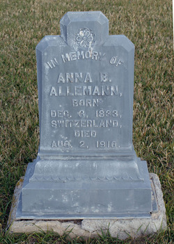 Anna Barbara “Annie” Alleman 