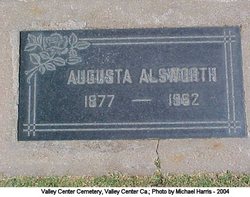 Augusta Victoria <I>Armstrong</I> Alsworth 