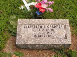 Elizabeth Jane <I>Jobe</I> Gardner 