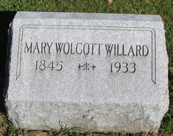 Mary Lundie <I>Wolcott</I> Willard 