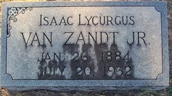 Isaac Lycurgus Van Zandt Jr.