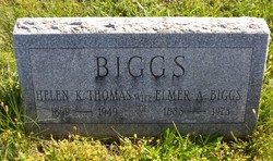 Helen Kirkner <I>Thomas</I> Biggs 