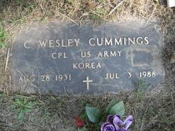 Colonial Wesley “Wes” Cummings 