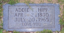 Addie E. <I>Bagwell</I> Hipp 