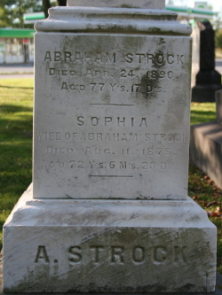 Sophia <I>Wetzell</I> Strock 
