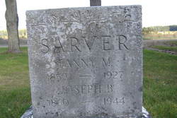 Fanny <I>Miller</I> Sarver 
