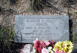 Blanche O <I>Wilson</I> Nowlin 