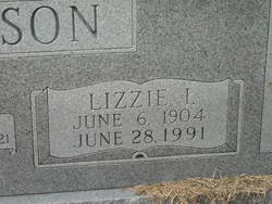 Lizzie Izora <I>Conner</I> Anderson 
