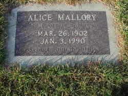 Alice <I>Loeffelmacher</I> Mallory 