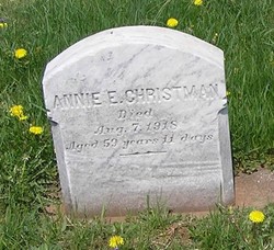 Annie E. <I>DeHaven</I> Christman 