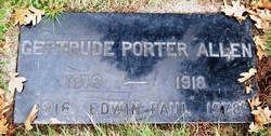Gertrude “Jana” <I>Porter</I> Allen 
